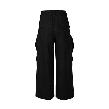 new men 2024 rick tactical paratrooper cargo comfortable cotton parkour sweat casual pants sweatpants no tag a3 streetwear sweatpants