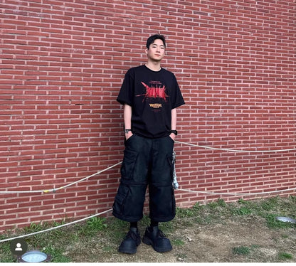 New Novelty 2023 Men Under My Car Festival T Shirts T-Shirt Hip Hop Skateboard Street Cotton T-Shirts Tee Top US size S M #A22 Street King Limited