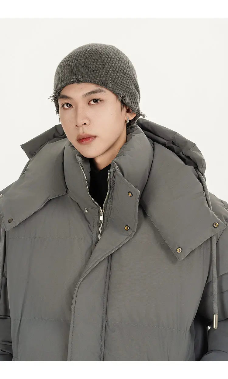 men women winter fashion loose casual cotton padded hooded parkas jacket campus boy gril thicken warm snow coat outerwear unique default style 1078