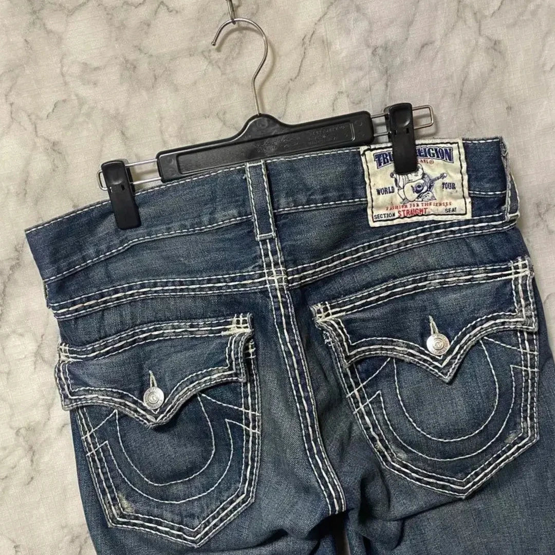 harajuku y2k new true religion high waist super t bootcut flared jeans street denim pants high waist straight leg wide leg jeans ripped baggy denim