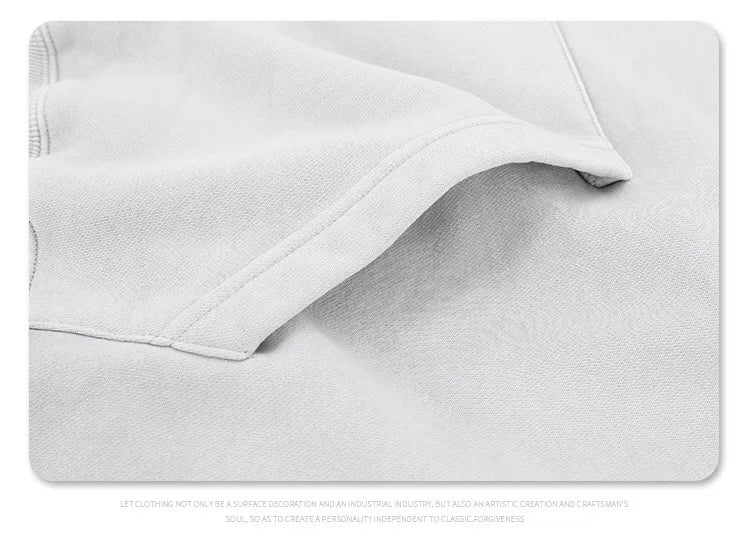Monogrammed fleece hoodie Street King Limited
