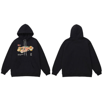 "Have A Nice Day" Unisex Men Women Streetwear Graphic Hoodie Daulet Apparel