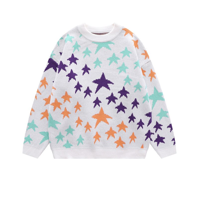 "Star World" Unisex Men Women Streetwear Graphic Sweater Daulet Apparel