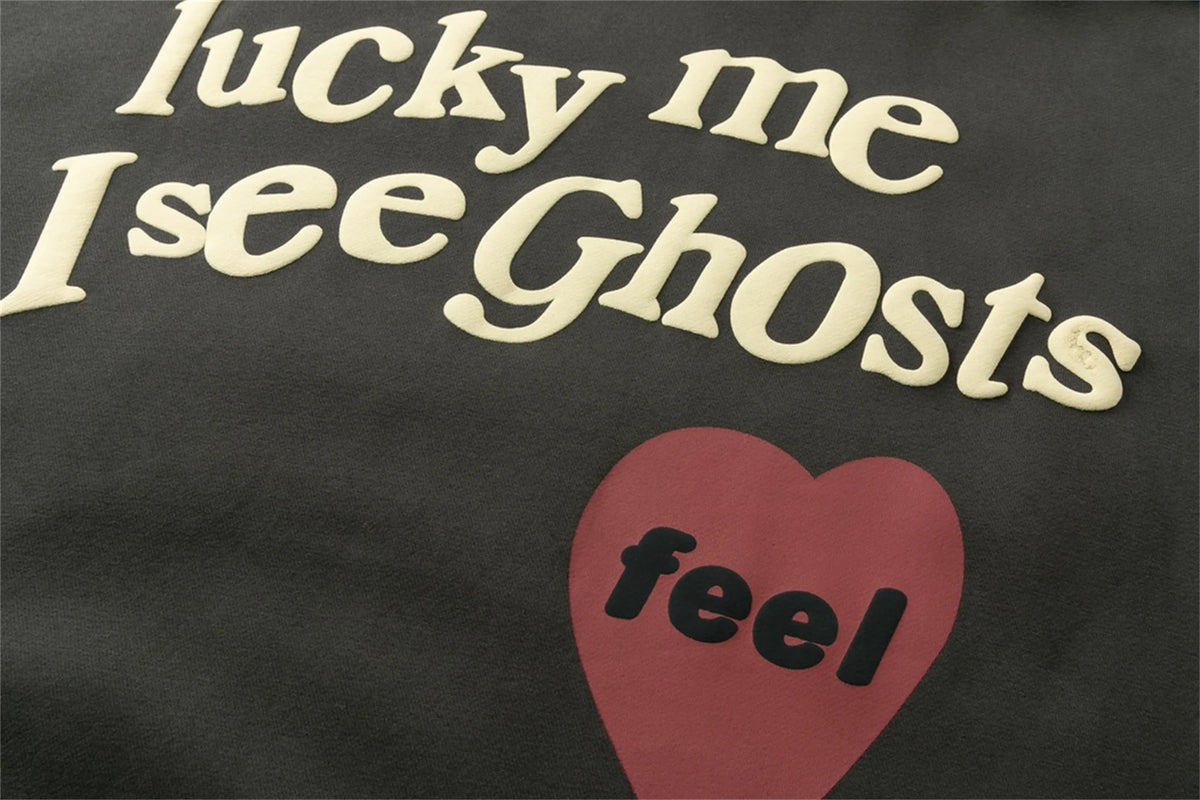 CPFM KANYE 1:1 Correct High Version Letter Heart Print High-Street Hip-Pop Cotton Loose Casual Hoodies Street King Limited