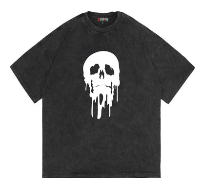 Rainbowtouches 2022 Summer Half-Sleeve T-Shirt Unisex High Street Vintage Graphic T Shirts Loose Casual Street Fashion Hip Hop Street King Limited