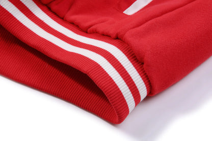 coat autumn solid casual leather sleeves wool unisex vintage baseball varsity jackets men unique default style 4395