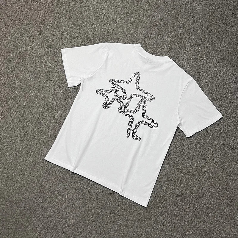 2024ss Drama Call T-shirt Men Women 1:1 High Quality Stars Letter Print Fashion Street Lovers Casual Tops Tee Street King Limited