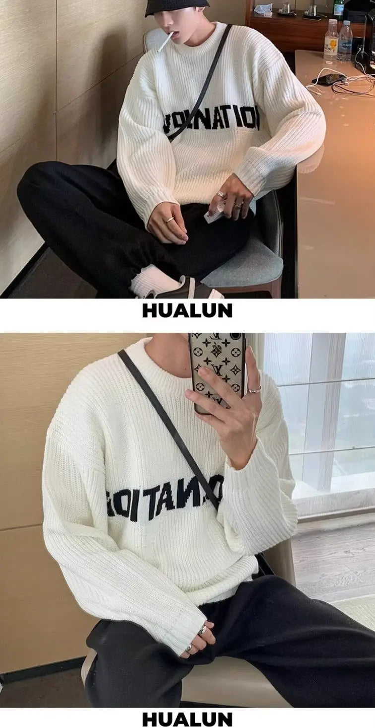 Korean Basic Ins Solid Color Stand-up Collar Vest for Men Autumn and Winter Thickened Versatile Y2K Warm Sleeveless Jacket Street King Limited