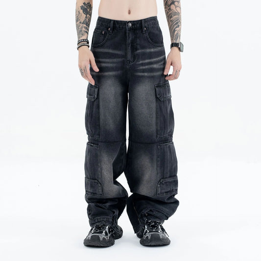 The new autumn and winter jeans are on backwards Street King Limited