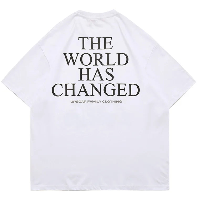 Aolamegs Men Horror Hand Earth Printed T-shirt Summer Gothic Hip Hop Style Tee Tops Cotton Oversized Short Sleeve Men's Clothing Street King Limited