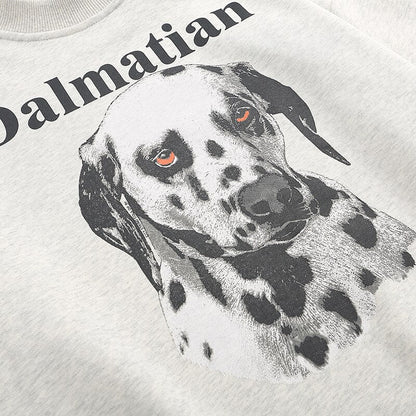 "Dalmatian" Unisex Men Women Streetwear Graphic Sweatshirt Daulet Apparel