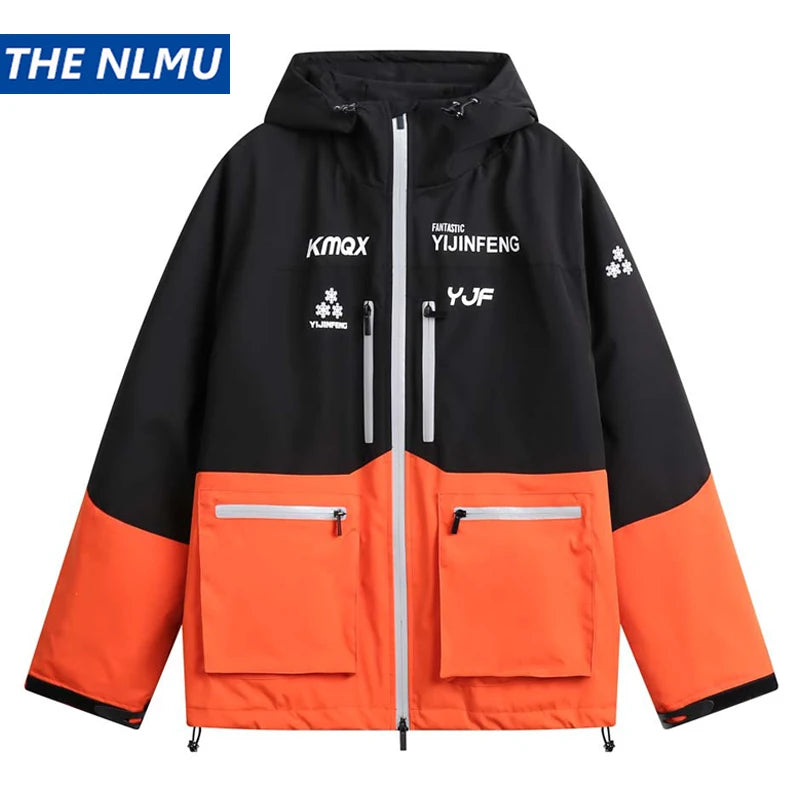 Men's Down Jackets 2023 Winter Outdoor Functional 90% White Duck Down Jacket Warm Cargo Coat Thick Outwear Hip Hop Streetwear Street King Limited