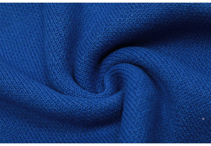 New 2023 Men Luxury Blue Raf P Flocking Stripe Gentleman Classic Cotton Knit Casual Sweaters Pullover Asian Size High Drake #576 Street King Limited