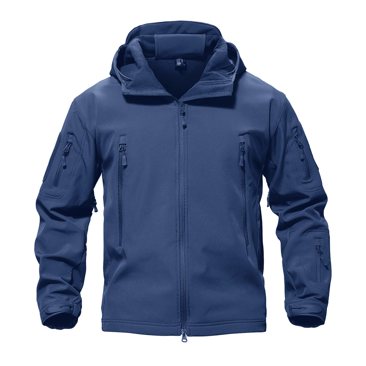 solid waterproof fleece lined jacket mens jacket softshell outwear coat windbreaker outdoor warm clothes with pockets unique default style 4520