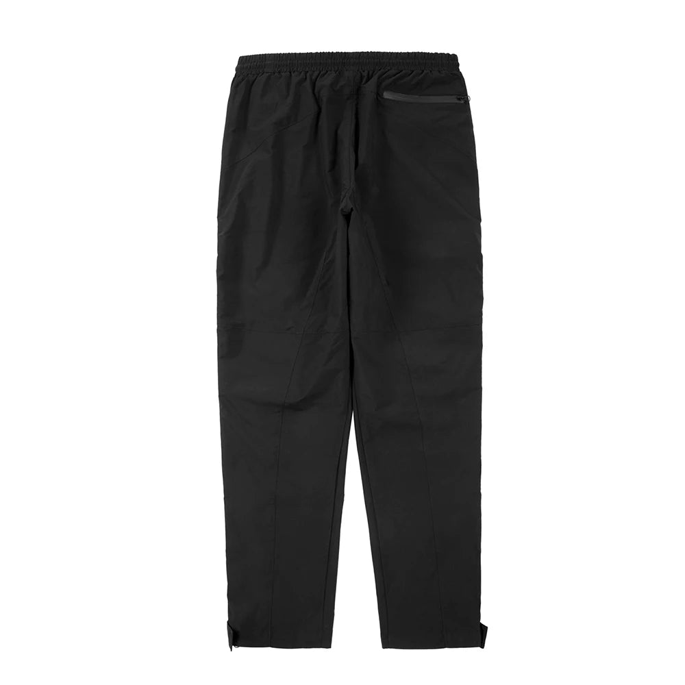 y2k pantalones hombre front two long zipper drawstring trousers unisex vibe style solid baggy cargo pants oversized overalls unique cargo style 622