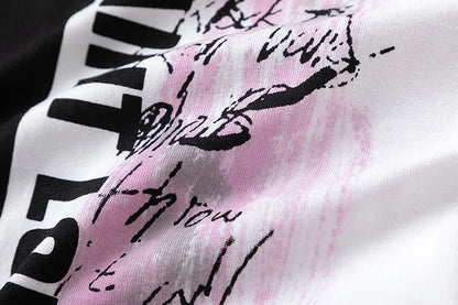 2024ss Saint Louis T-shirts Men Woman Good Quality Cotton Loose Wash White Nightmare Debris Printing Top Tees Street King Limited