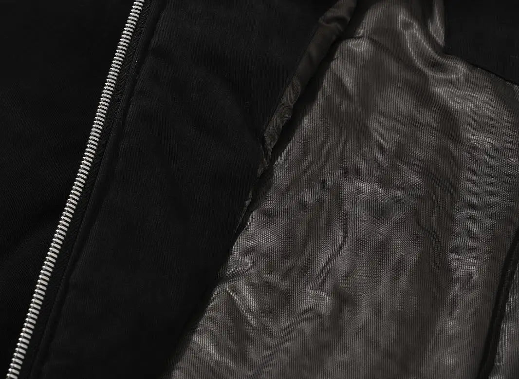 new 2023 luxury men undermycar zippers bomber coats jackets down coats shirts cotton nylon warm winter size 1 2 3 4 675 unique default style 4213