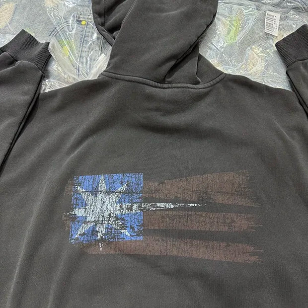 Printed hoodie Street King Limited