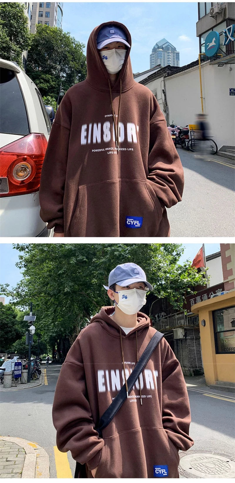 Spring Retro Letter Printed Hoodies Hombre 2024 New Personality Loose Streetwear Pullover Sweatshirts Y2K Fleece Hoodie Clothes Street King Limited