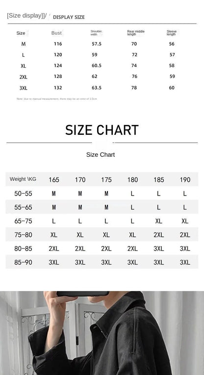 Spring and Autumn Harajuku style jacket men's new loose jacket Korean version of the trendy brand fried street handsome casual Street King Limited