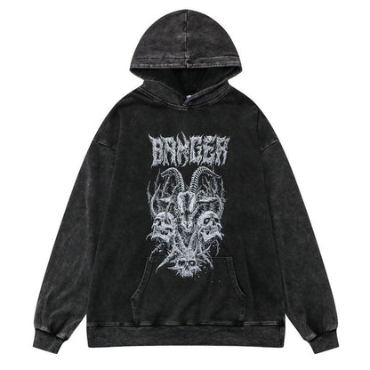 "Banger" Unisex Men Women Streetwear Graphic Hoodie Daulet Apparel