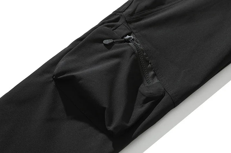 high new luxury men 2023 under my car zip up comfortable nylon workwear parkour tactical function casual pants sports cargo 484 unique cargo style 1045