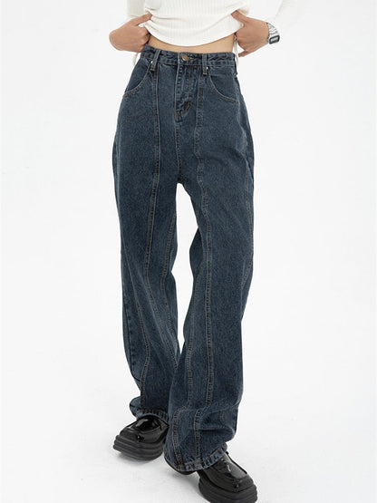 "Rockstar" Unisex Men Women Streetwear Denim Jeans Daulet Apparel