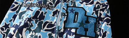 Harajuku Y2k Demon Embroidery Hoodies Women Oversized Grunge Sweatshirt Gothic Goth Zip Up Hoodie Clothes Couples Streetwear Street King Limited