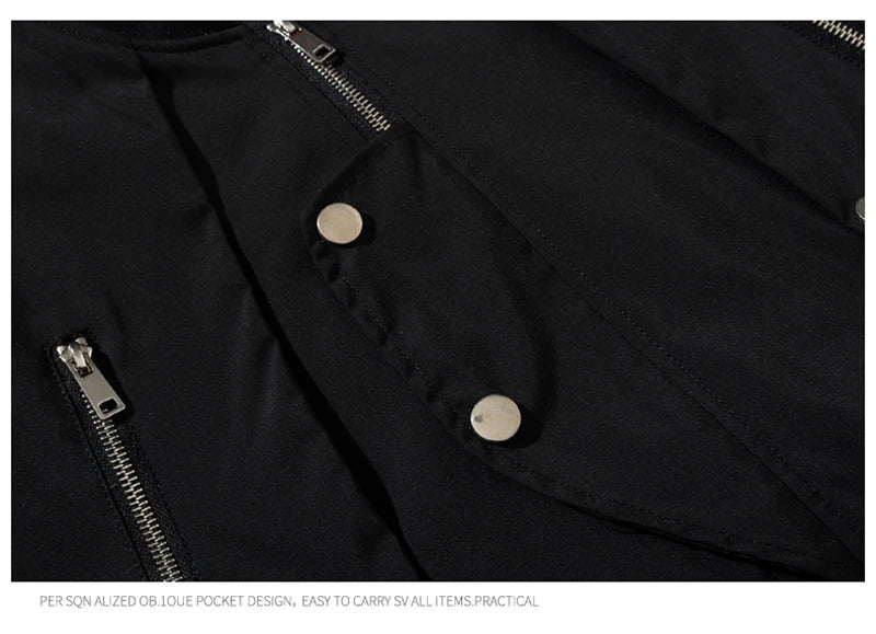 autumn mens zipper bomber jackets aesthetic vintage casual baseball uniform design hip hop street fashion techwear jacket man unique default style 1520