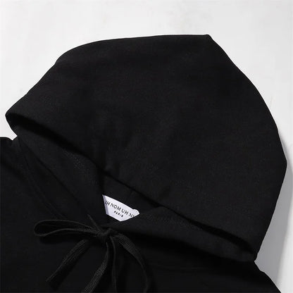 Black Rice White IH NOM UH NIT Hoodies Roses Masked Men Printing Loose Casual Lovers Men Woman Pullover Sweatshirts Street King Limited