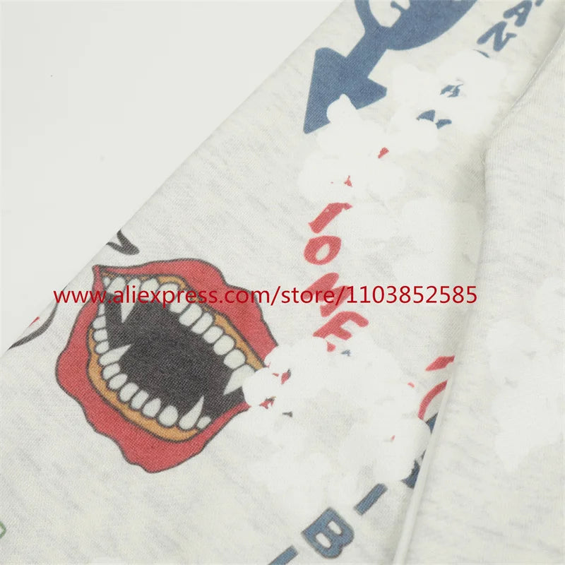Washed Saint Vintage Hoodie Men Women 1:1 Best Quality Hold Hooded Oversize Pulleys Autumn Winter Tops Shinjuku 2024 High Street Street King Limited
