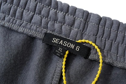 Good Quality New Kanye West Shorts High Street Chaopai Heavyweight Curled Edge Oversized Motion Casual Breeches Street King Limited