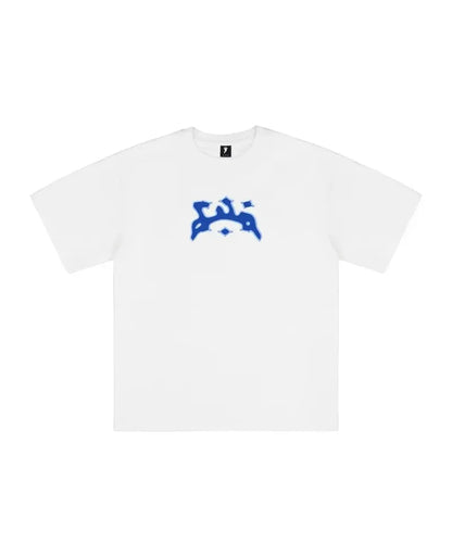 European and American Trendy Brand Personalized Letter Print Oversized Short-sleeved Men Y2k Street Retro Fashion T-shirts Women Street King Limited
