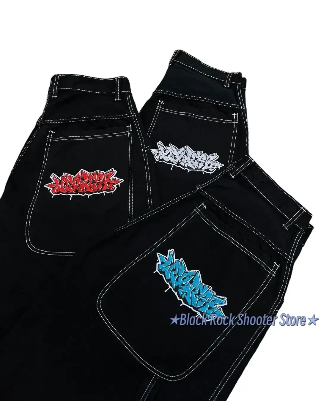 Hip Hop Wexwear Letter Embroidery Graphic Shorts Harajuku Streetwear Y2k Black Jeans Denim Baggy Gym Skate Shorts Men Clothing Street King Limited
