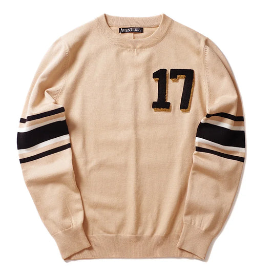 New 2023 Men Luxury Winter gentleman Embroidered 17 strips Knit Casual Sweaters pullover Asian Size High quality Drake #J13 Street King Limited