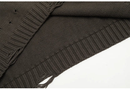 New 2023 Men Luxury Undermycar Holes gentleman Classic Cotton Knit Casual Sweaters pullover Asian Size High Drake #674 Street King Limited