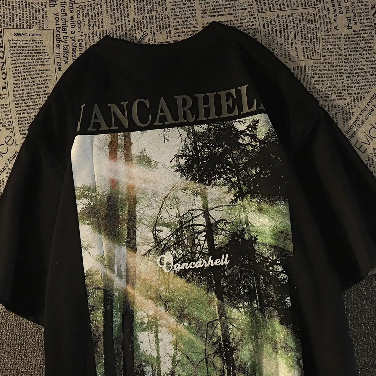 American retro high street trend chic Hong Kong style pure cotton short-sleeved T-shirt for men and women loose couple style Street King Limited