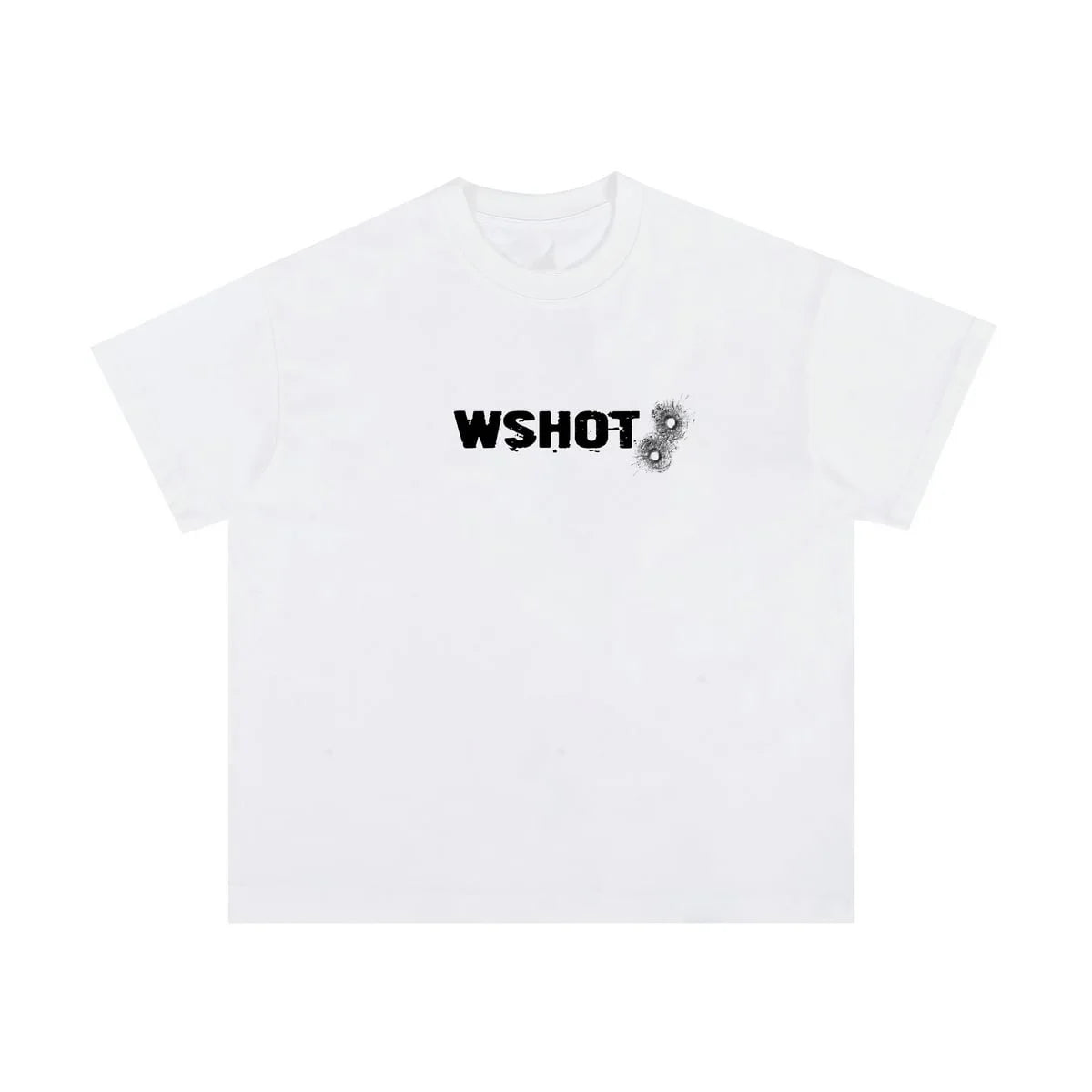2000s Y2K short Sleeve T-shirt Manfirearms and ammunition Gothic print Loose Aesthetic Punk Oversize Streetwear hip hop tees Street King Limited