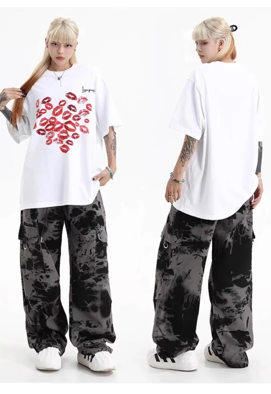 Y2K American Retro Sweatpants Design Stripes Loose Hip-hop Casual Versatile Trousers Casual Sports Style Pants man Sweatpant Street King Limited