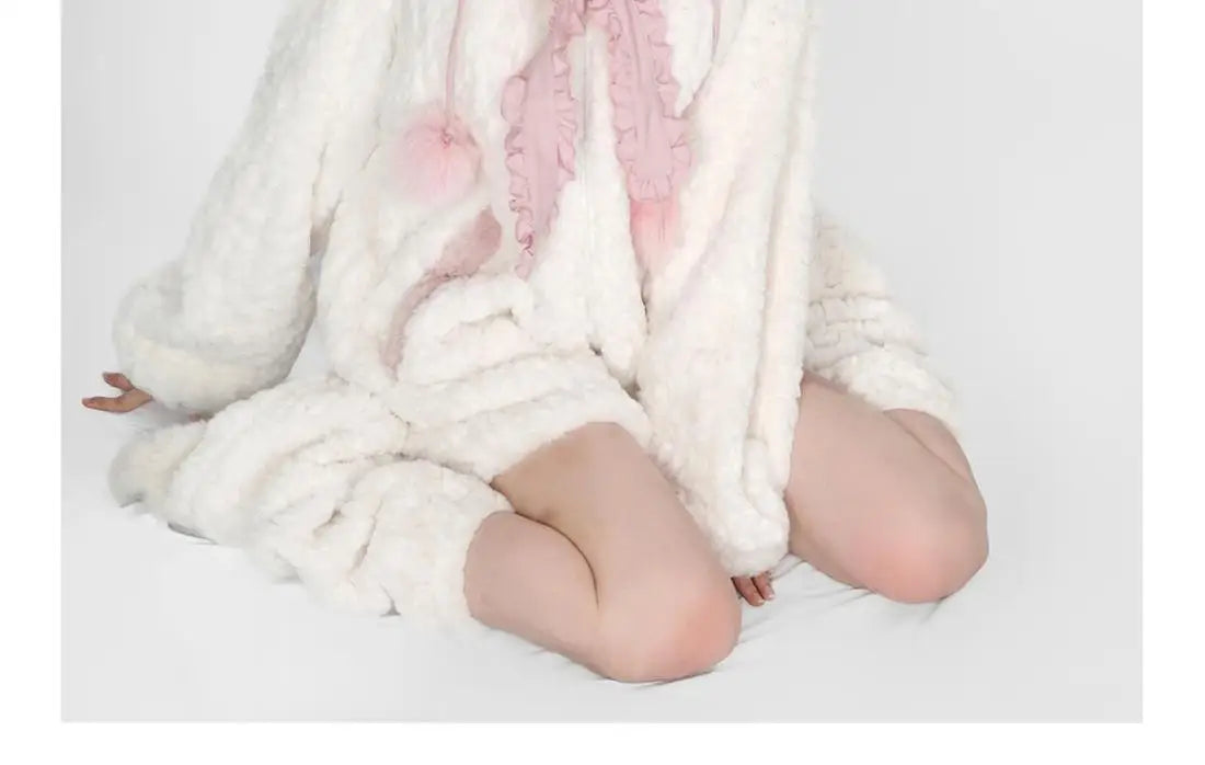 Harajuku Sweet Thicknecked Bow College Coat Woman Zip Up Hoodie Sailor Suit Plush Hoodies Women 2023 Streetwear Goth Y2k Clothes Street King Limited