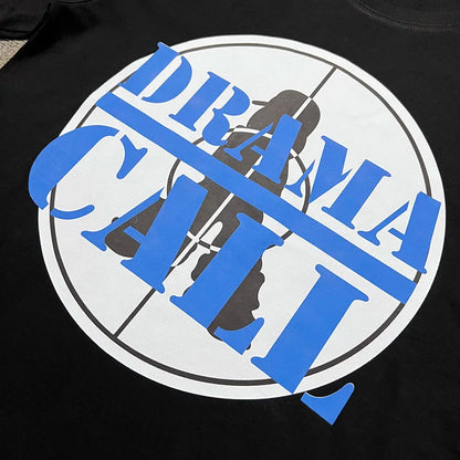 2024ss Drama Call T-shirt Men Women 1:1 High Quality Stars Letter Print Fashion Street Lovers Casual Tops Tee Street King Limited