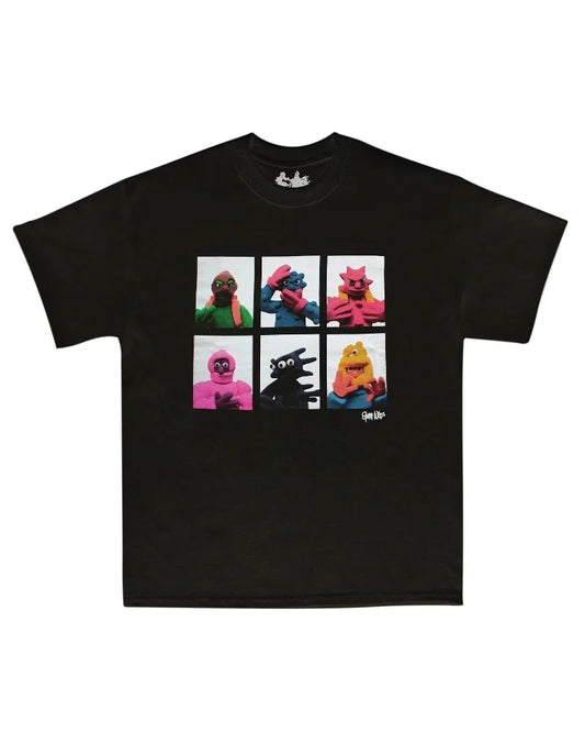 Summer Gothic Punk Oversized T-shirt Men's Fashion 2024 New Retro Loose Casual Harajuku Versatile Round Neck Short Sleeve Top Street King Limited