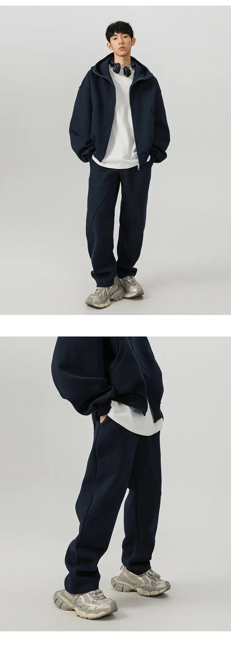 men sport sets hood coat pant streetwear loose casual hoody short sweatshirt jacket trouser women hoodie sweatpant tracksuit unique joggers style 2798