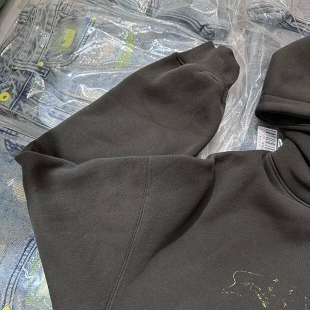 Rub Ink on an old sports hoodie Street King Limited