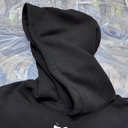 24AW printed hoodie Street King Limited