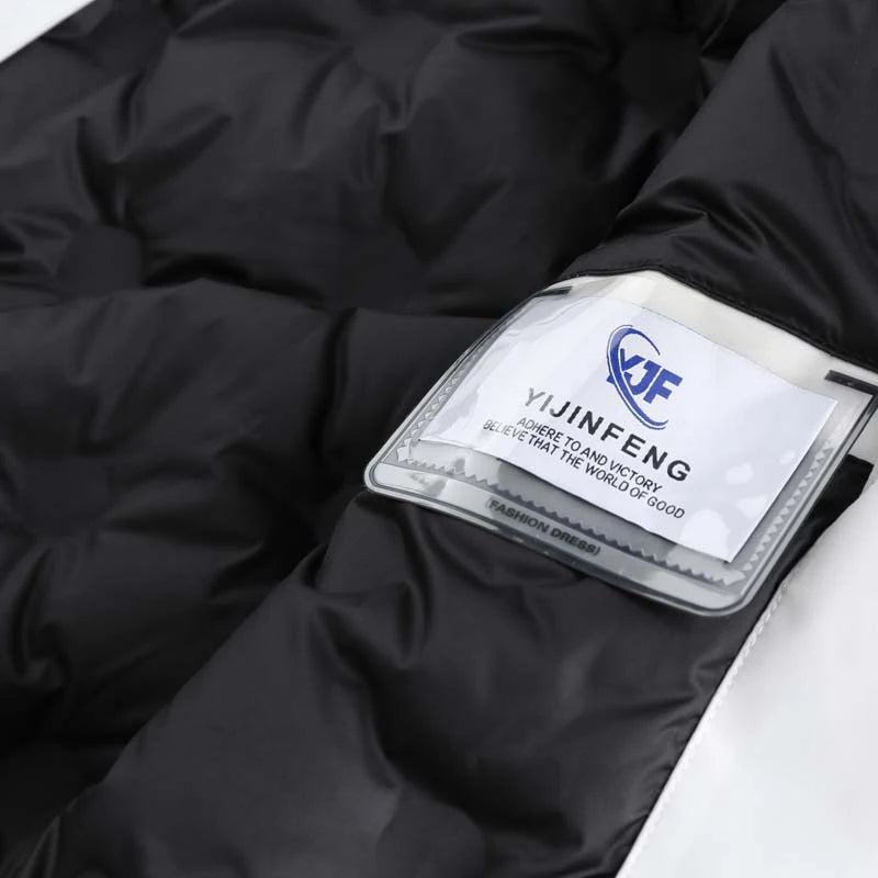 Men's Down Jackets 2023 Winter Outdoor Functional 90% White Duck Down Jacket Warm Cargo Coat Thick Outwear Hip Hop Streetwear Street King Limited