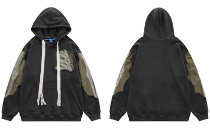 "Diamond Star" Unisex Men Women Streetwear Graphic Hoodie Daulet Apparel
