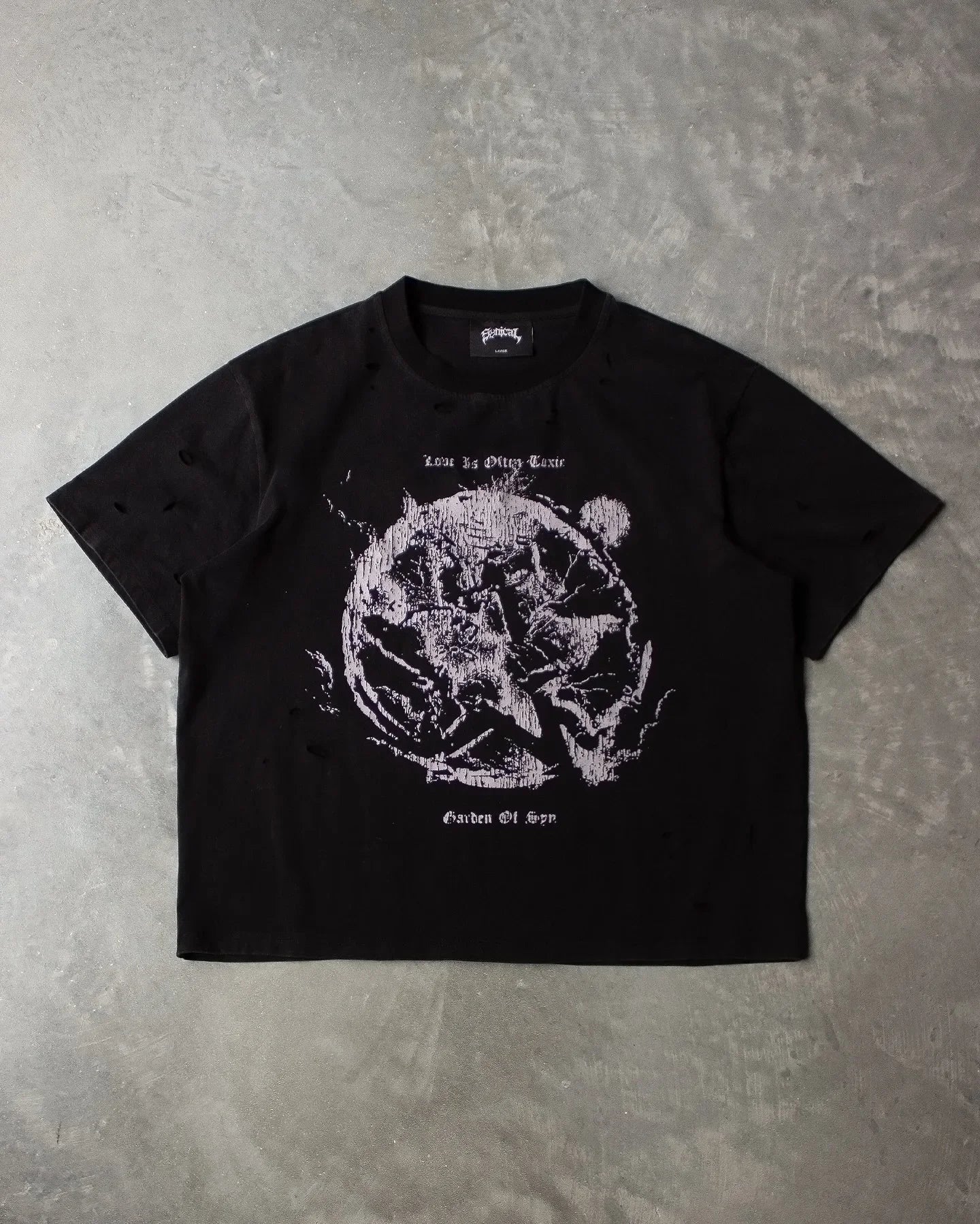 Street fashion brand trendy pattern printed oversized T-shirt women's Y2K clothing loose and versatile short sleeved shirt Street King Limited