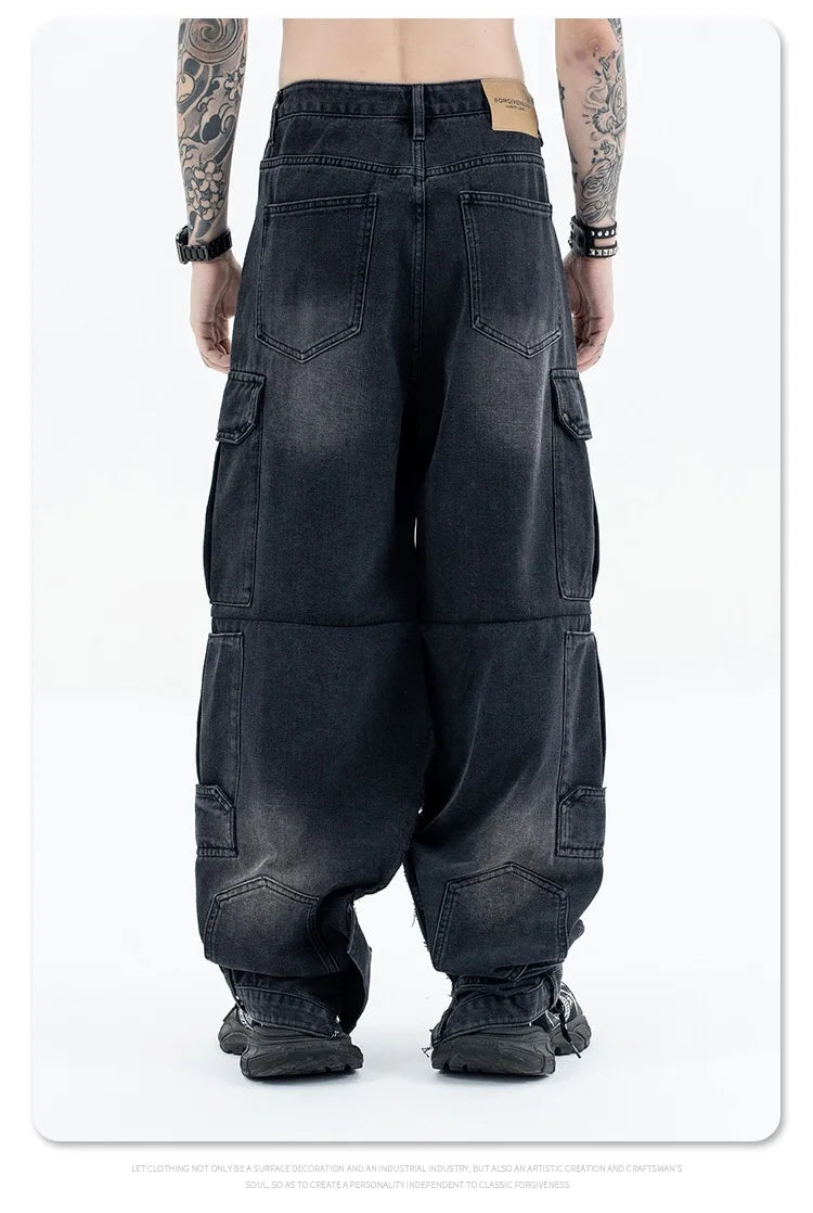 The new autumn and winter jeans are on backwards Street King Limited