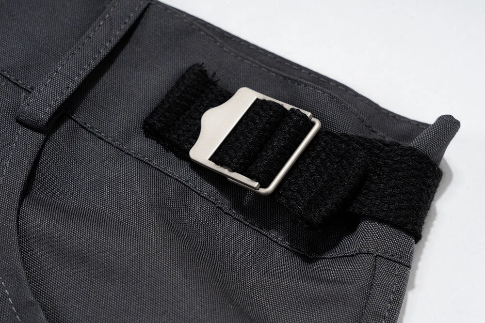 y2k blue zipper multi pocekts baggy cargo pants for men straight pantalones hombre casual trousers oversized hip hop overalls unique cargo style 2352